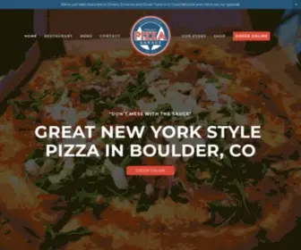 Thepizzagarage.com(Audrey Jane's Pizza Garage) Screenshot