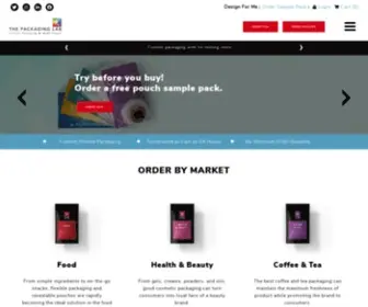 Thepkglab.com(The Packaging Lab) Screenshot