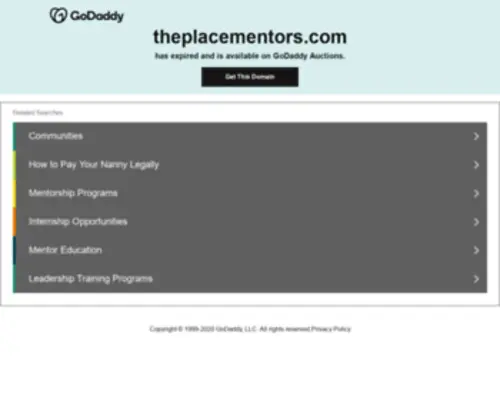 Theplacementors.com(Theplacementors) Screenshot