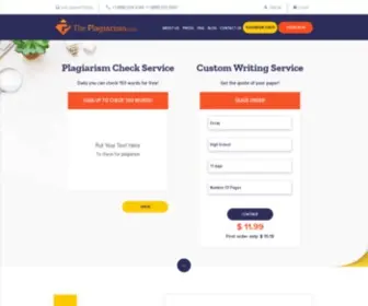 Theplagiarism.com(Plagiarism Checker For Students) Screenshot