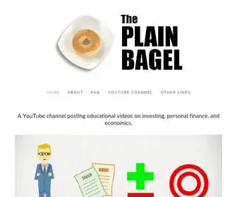 Theplainbagel.com(The Plain Bagel) Screenshot