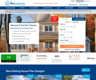 Theplancollection.com(House Plans & Home Floor Plan Designs) Screenshot