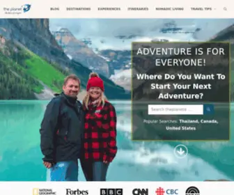 Theplanetd.com(Adventure Travel Blog) Screenshot