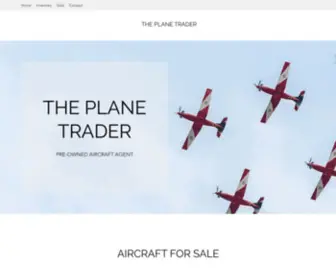 Theplanetrader.com(Pre-owned aircraft agent) Screenshot