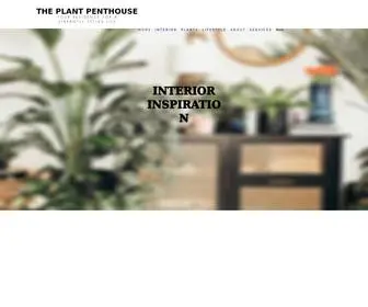 Theplantpenthouse.com(H O M E) Screenshot