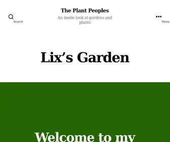 Theplantpeoples.com(Lix's Garden) Screenshot