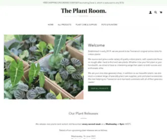 Theplantroomtas.com.au(The Plant Room) Screenshot