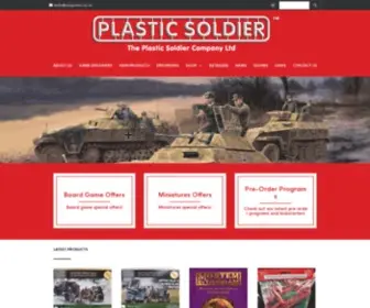 Theplasticsoldiercompany.co.uk(The Plastic Soldier Company Ltd) Screenshot