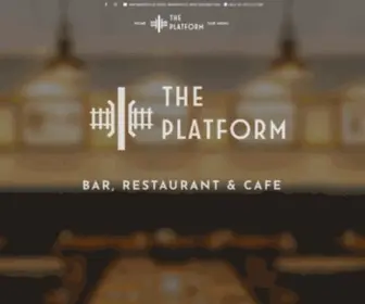 Theplatform.nz(The Platform Bar) Screenshot