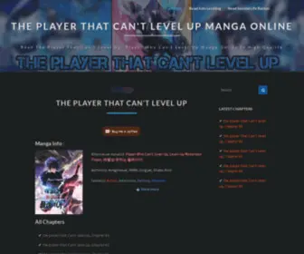 Theplayerthatcantlevelup.com(Theplayerthatcantlevelup) Screenshot