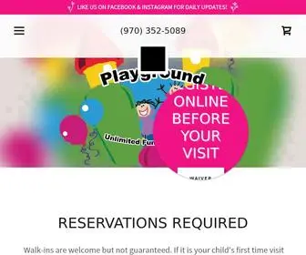 Theplaygroundgreeley.com(The Playground) Screenshot