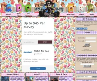 Theplayingbay.com(The Playing Bay) Screenshot