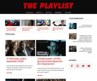 Theplaylist.es(Theplaylist) Screenshot