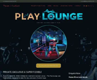 Theplaylounge.com.au(Bucks Party Melbourne) Screenshot