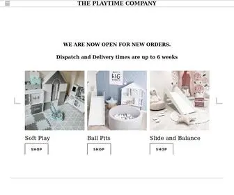 Theplaytimecompany.co.uk(THE PLAYTIME COMPANY) Screenshot