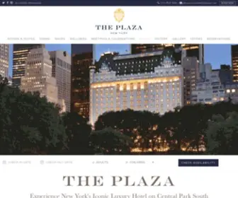 Theplazany.com(Luxury Hotel Near Central Park) Screenshot