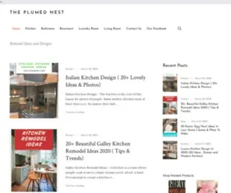 Theplumednest.com(The Plumed Nest) Screenshot