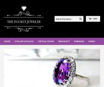 Thepocketjeweler.com(The Pocket Jeweler) Screenshot