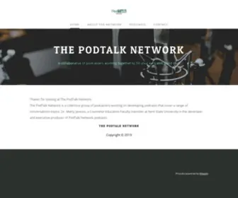 Thepodtalk.net(THE PODTALK NETWORK) Screenshot