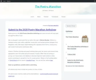 Thepoetrymarathon.com(Thepoetrymarathon) Screenshot