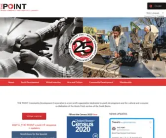 Thepoint.org(THE POINT CDC) Screenshot