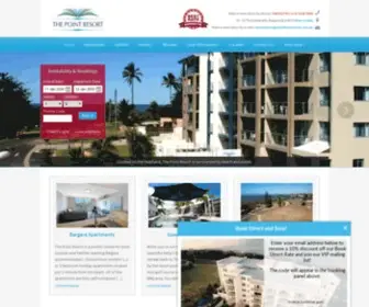 Thepointbargarabeach.com.au(Bargara Accommodation) Screenshot