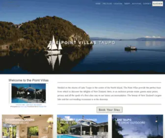 Thepointvillas.co.nz(The Point Villas) Screenshot