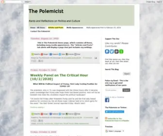 Thepolemicist.net(The Polemicist) Screenshot