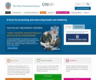 Thepolicetreatmentcentres.org Screenshot