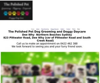 Thepolishedpet.com.au(The Polished Pet Dog Grooming Northern Beaches Dog Grooming Dee Why) Screenshot