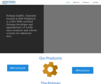 Thepolman.com(Industrial Automation & Robotics Solution) Screenshot