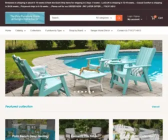 ThepolyfurnitureStore.com(The Poly Furniture Store) Screenshot