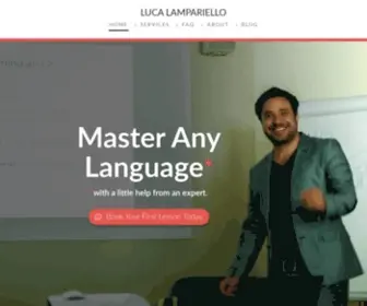 Thepolyglotdream.com(Luca Lampariello) Screenshot