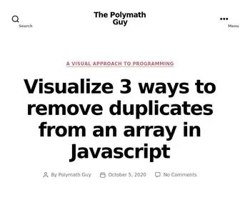 Thepolymathguy.com(The Polymath Guy) Screenshot