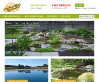 Thepondshop.com(The Pond Shop®) Screenshot