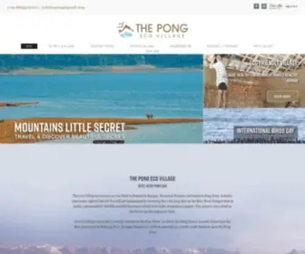 Thepongecovillage.com(Hotel Near Pong Dam) Screenshot