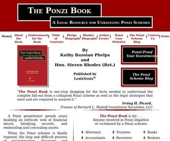 Theponzibook.com(&#039;The Ponzi Book) Screenshot