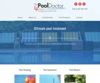 Thepooldoctorltd.co.nz(Pool cleaning) Screenshot