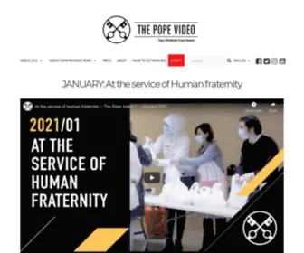 Thepopevideo.org(The Pope Video) Screenshot