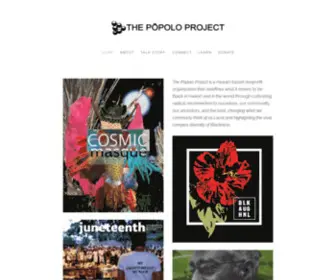 Thepopoloproject.org(The) Screenshot