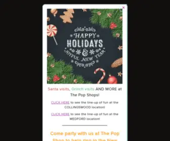 Thepopshopmedford.com(The Pop Shop USA) Screenshot