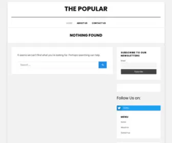 Thepopular.in(Legal Directory) Screenshot