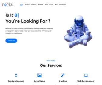 Theportalagency.com(We are Full) Screenshot