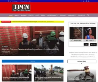 Theportcitynews.com(TPCN) Screenshot