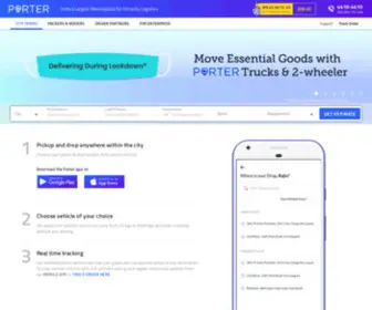 Theporter.in(Porter) Screenshot