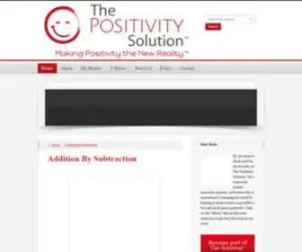 Thepositivitysolution.com(Keynote speaker and author Shola Richards) Screenshot