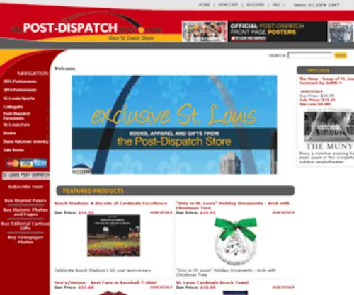 Thepost-Dispatchstore.com(Post-Dispatch Online Store) Screenshot