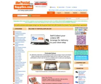 Thepostalsupplies.com(The Postal Supplies) Screenshot