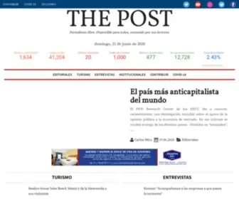 Thepostarg.com(The Post Argentina) Screenshot