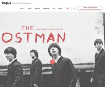 Thepostman.com.pl(The Beatles) Screenshot